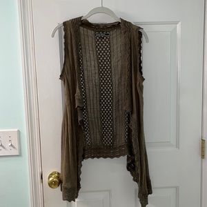 Army green top by Love Stitch. Sized medium!